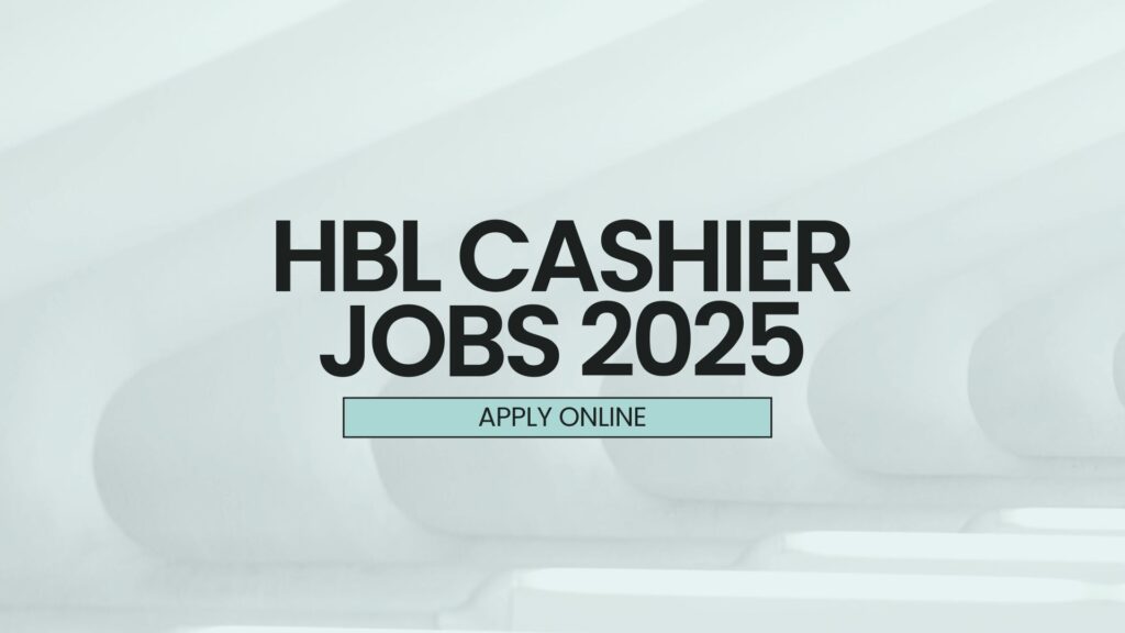HBL Cashier Jobs